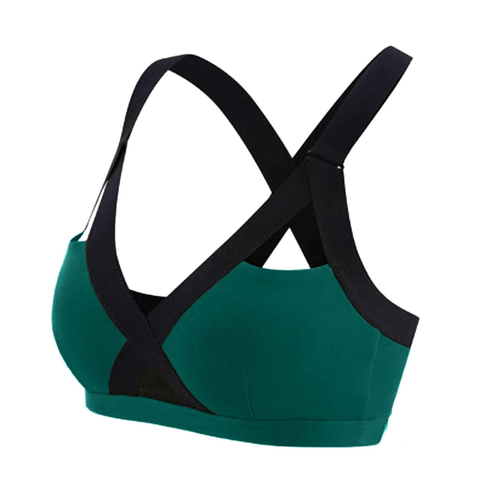 Seamless Push-Up Sports Bra | Women's Breathable Fitness Crop Top