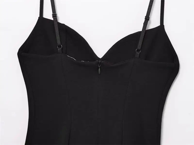Slim Knit Tube Top Mini Dress | Women's Camisole Dress