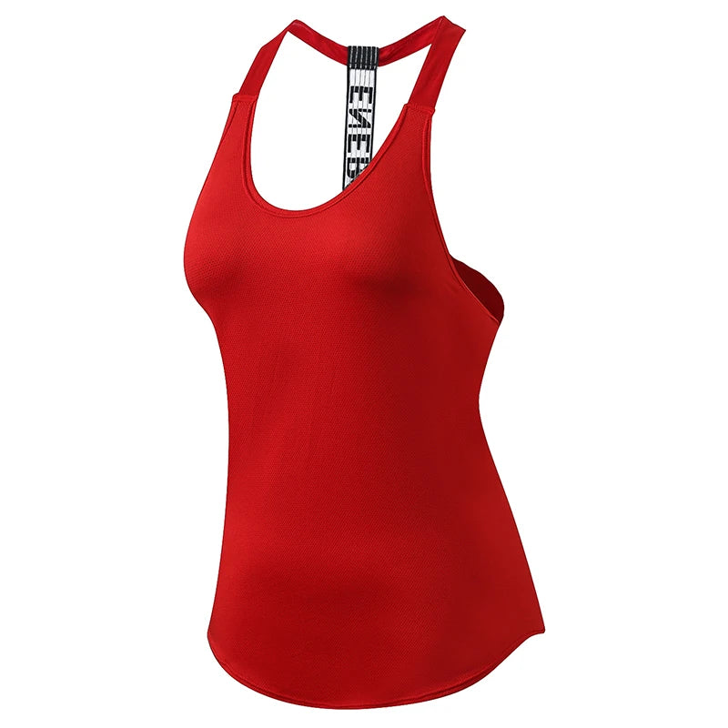 Women's Backless Sleeveless Crop Tank Top — Yoga & Gym Activewear