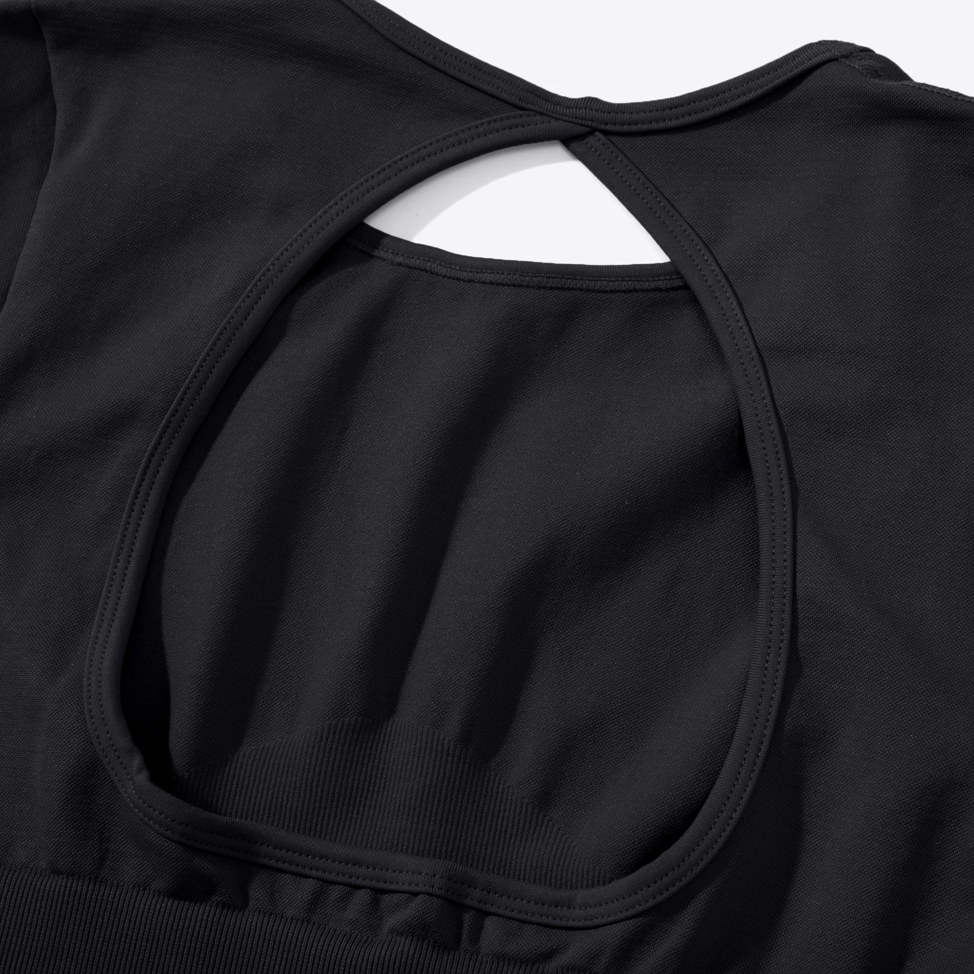 Women Yoga Solid Long Sleeve Sports Top